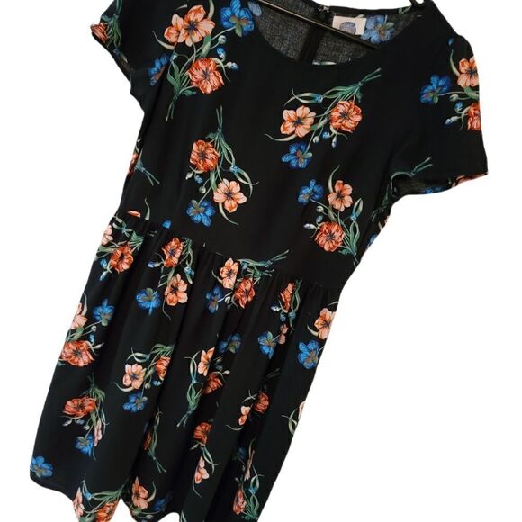Old Navy Floral Mini Baby Doll Dress - Picture 4 of 14